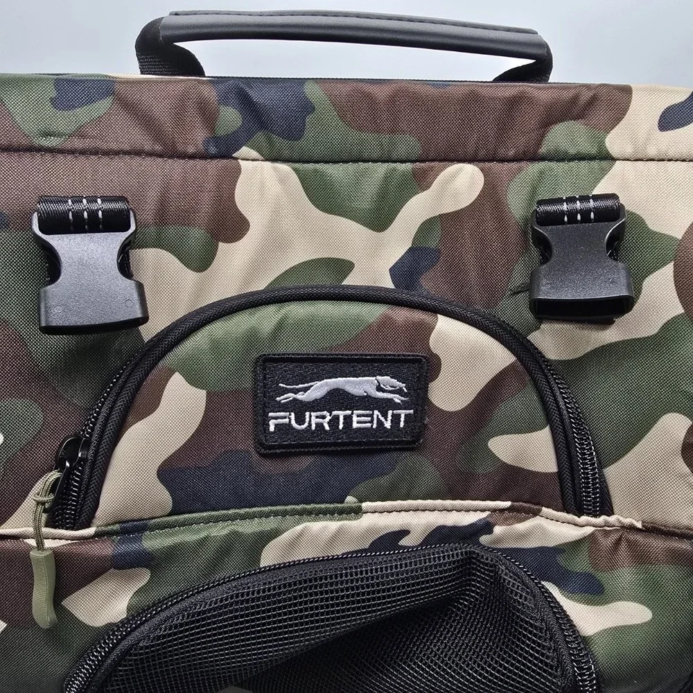 Aimease Dog Carrier Backpack Medium Dogs 22 LBS Camo Waterproof Hiking Travel